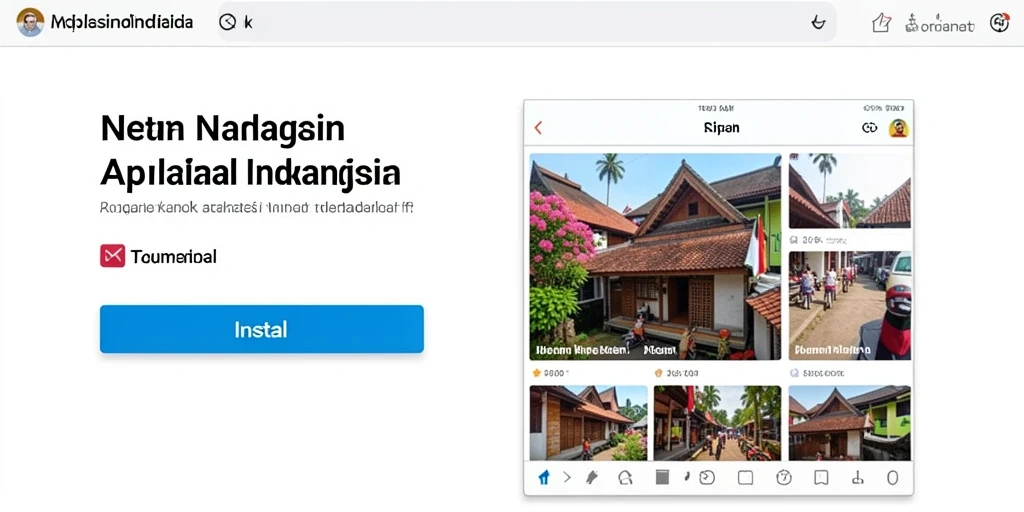 Tampilan awal game yang menarik dan interaktif.