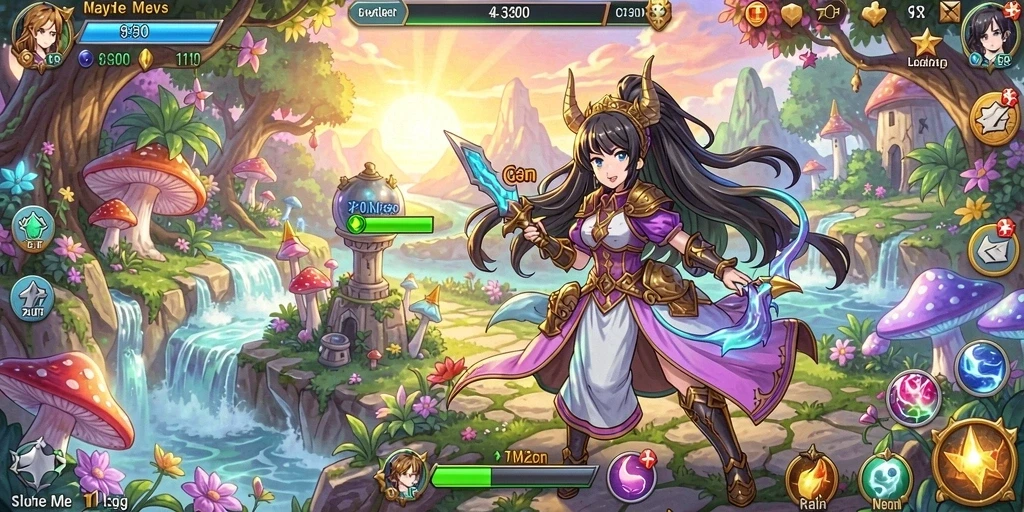 Screenshot dari gameplay yang menarik dan menantang.