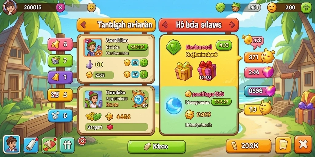 Tampilan antarmuka yang intuitif dan user-friendly.