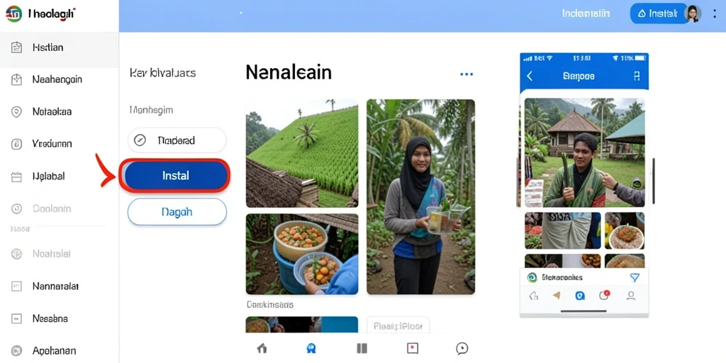 Antarmuka pengguna yang intuitif dan menarik.