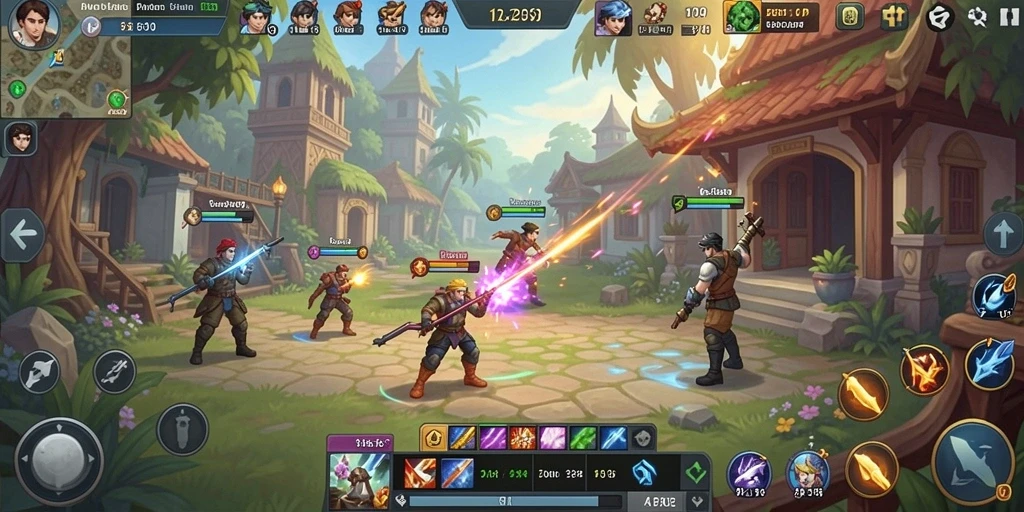 Tampilan awal game LOKETHOKI yang menarik.