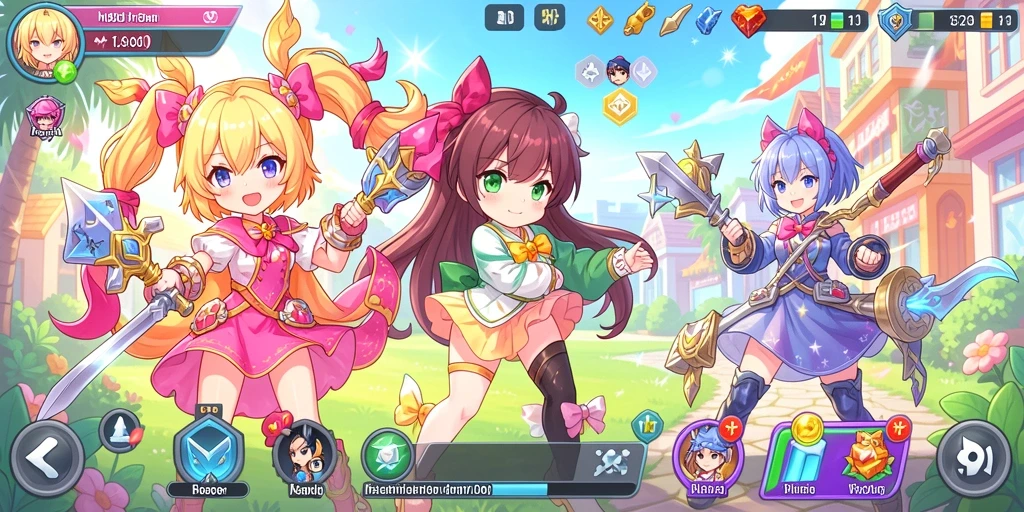 Tangkapan layar permainan slot yang menarik.