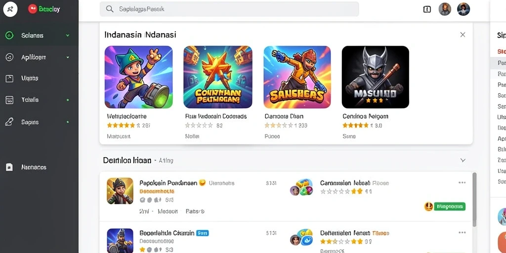 Tampilan antarmuka yang intuitif dan modern.
